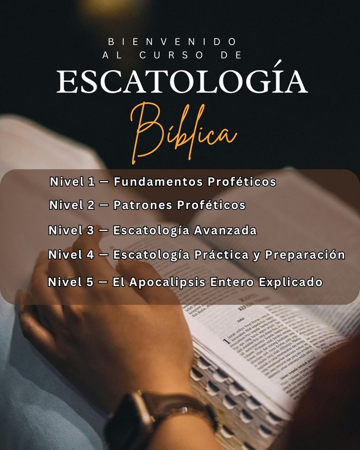 Programa del curso de escatología